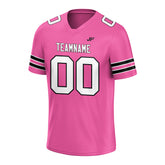 Custom Pink USA Football Jersey Athletic Special Fans Edition Sportwear Shirt